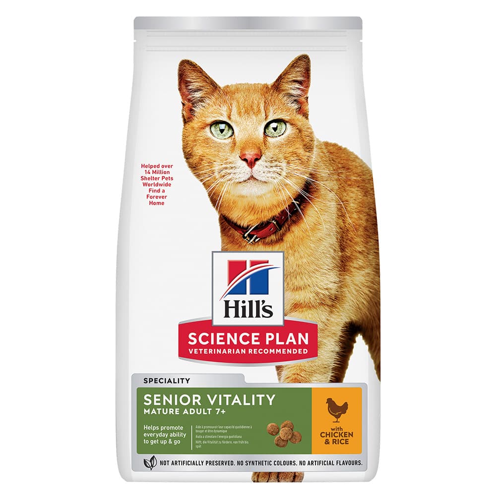 Hills Cat Senior Vitality Chicken 1.5kg