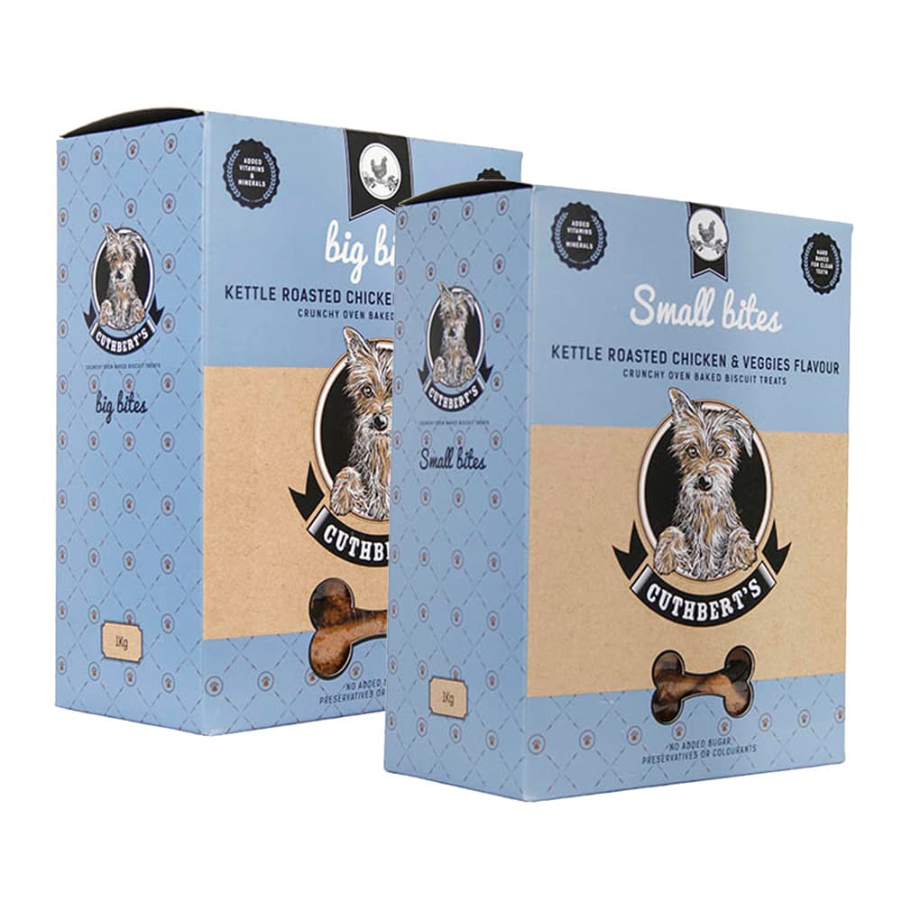 Cuthberts Kettle Roasted Chicken & Veggies Small Bite 1kg