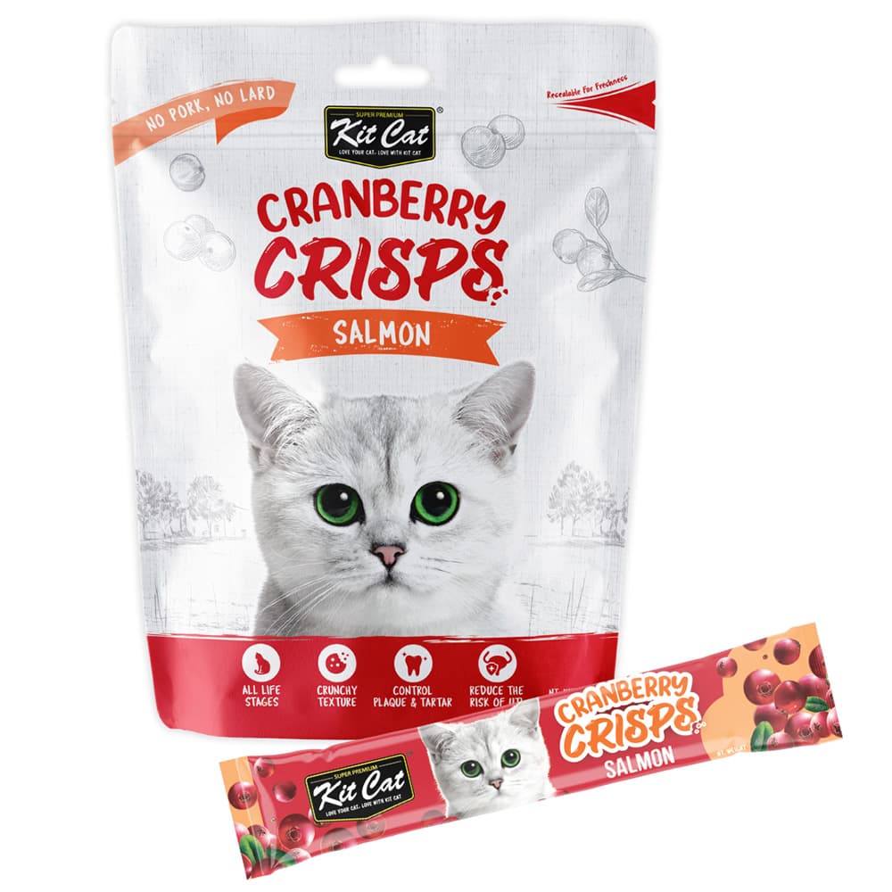 Cranberry Crisps Salmon 20g