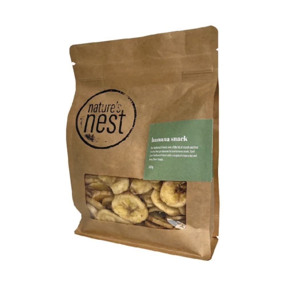 Natures Nest Banana Snack 300g
