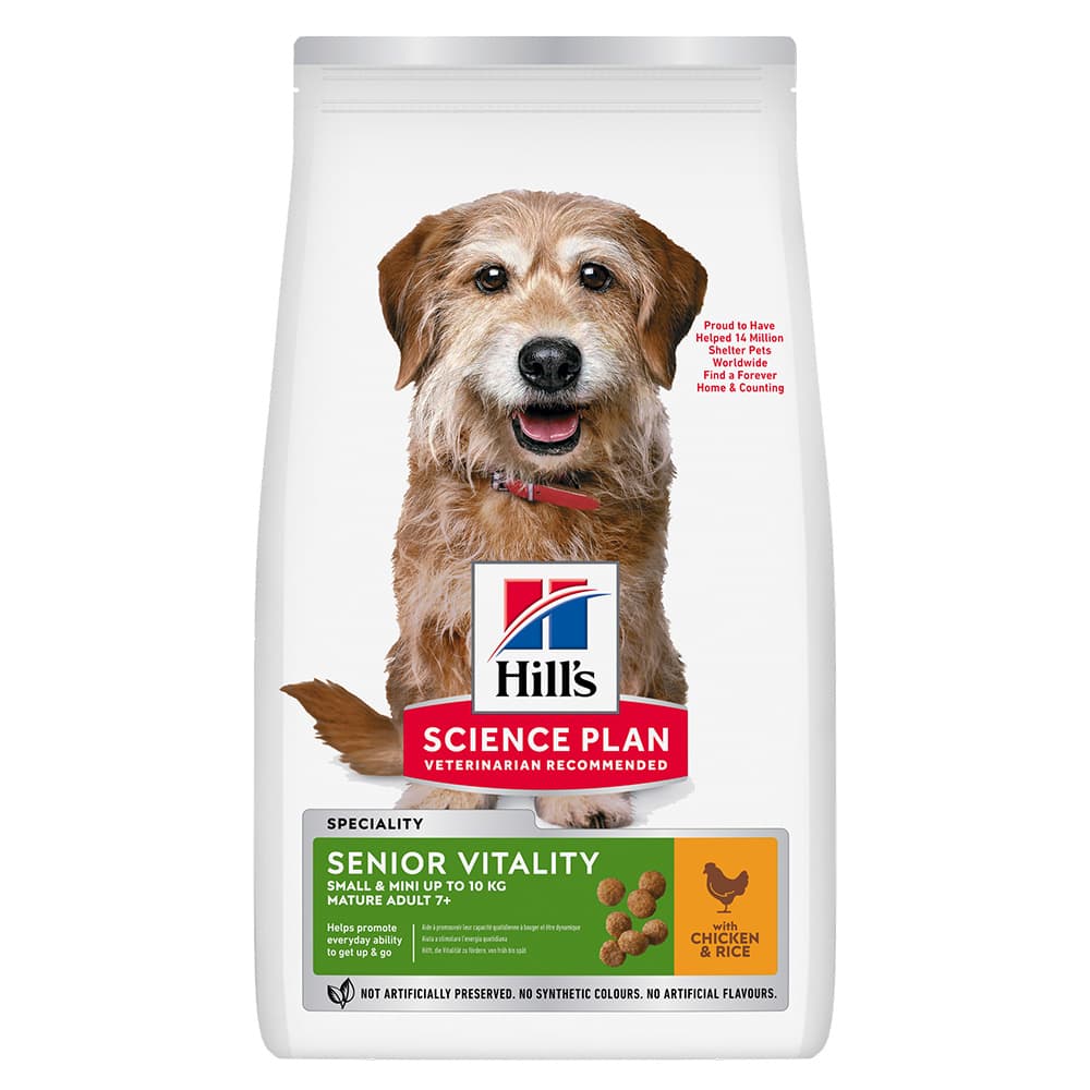 Hills Dog Senior Vitality Small & Mini 1.5kg