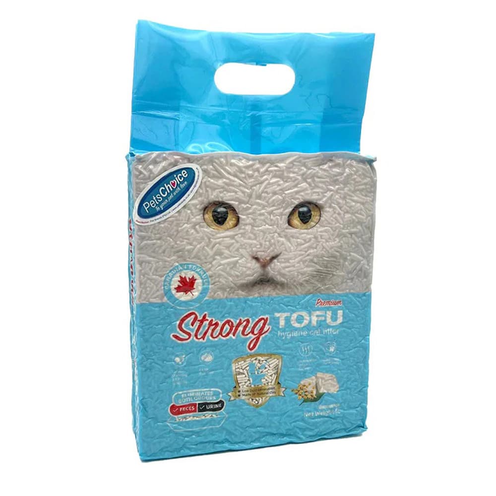 Pets Choice Strong Tofu Litter 6L (2.5kg) Unscented