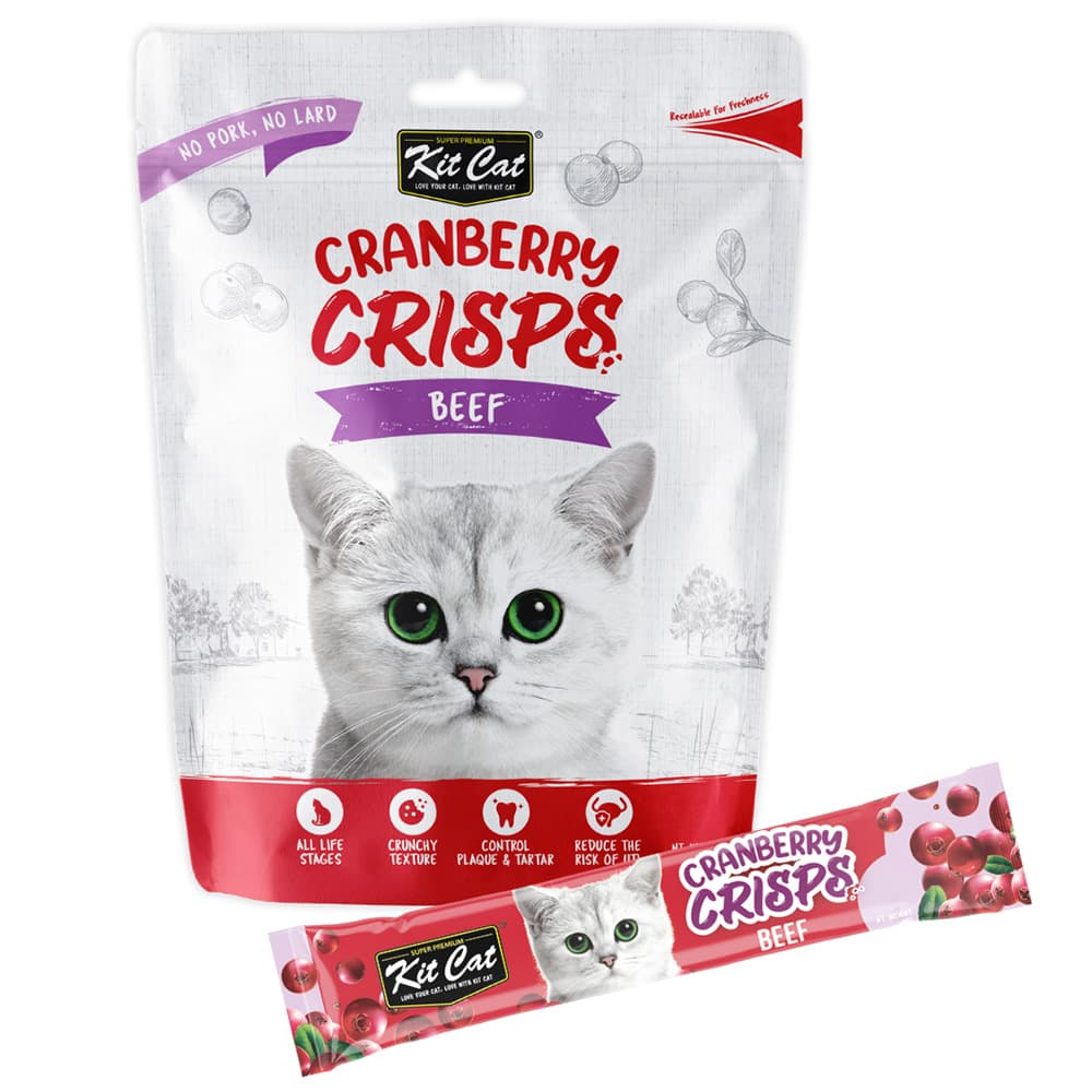 Cranberry Crisps Beef 20g