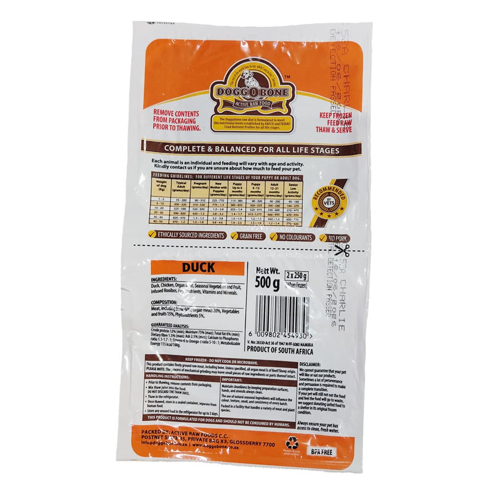 Doggobone Duck 500g