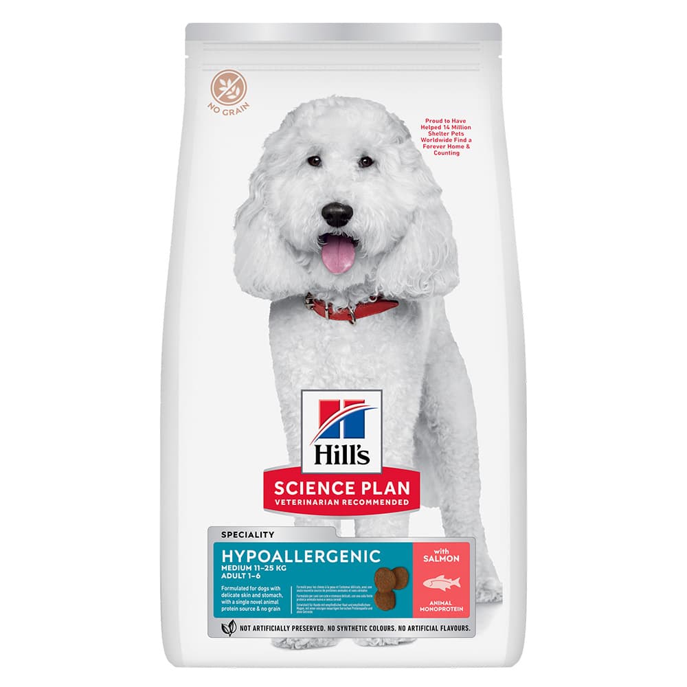 Hills Dog Hypoallergenic Medium Breed 2.5kg