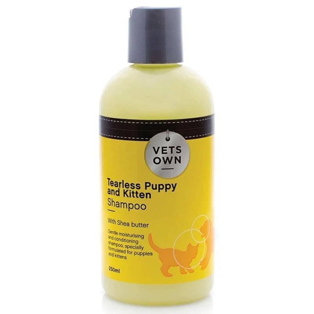 Vets Own Tearless Puppy & Kitten Shampoo 250ml
