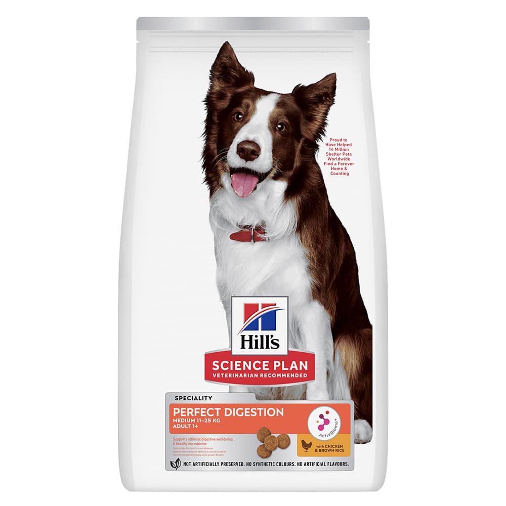 Hills Dog Perfect Digestion Medium Breed 12kg