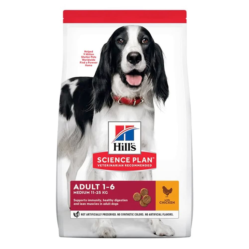 Hills Dog Adult Medium Breed Chicken 2.5kg