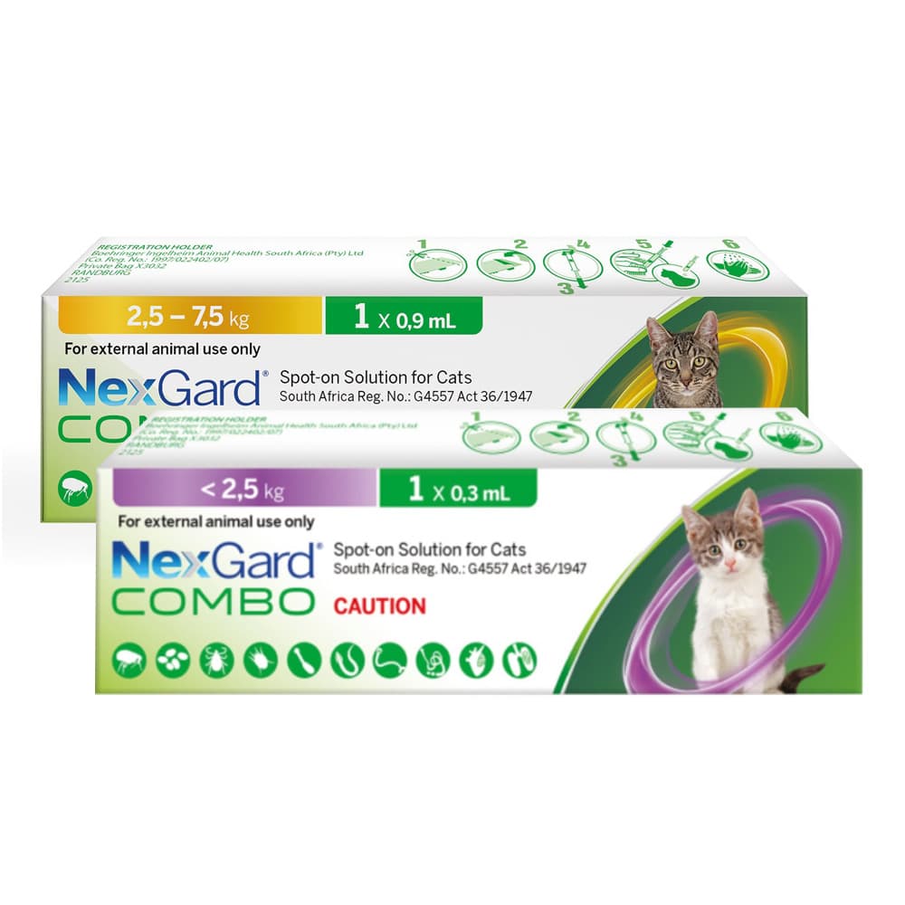 Nexgard Combo Cat 0.8-2.5Kg