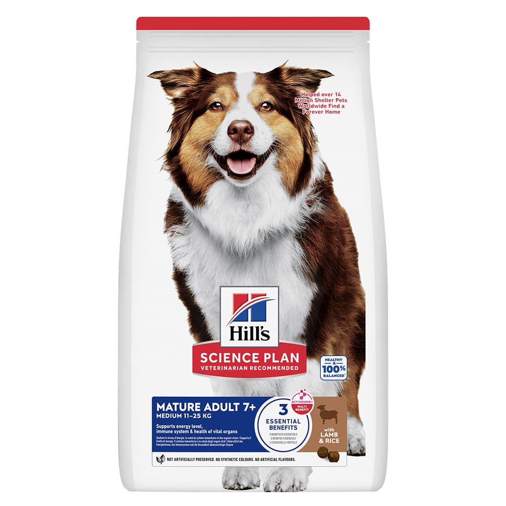 Hills Dog Mature Medium Breed Lamb 12kg