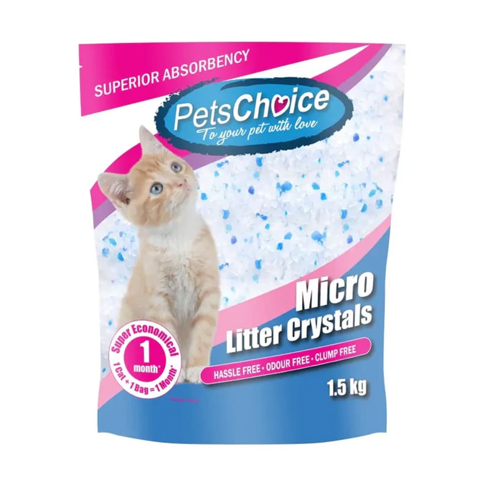 Pets Choice Micro Crystals 1.5kg
