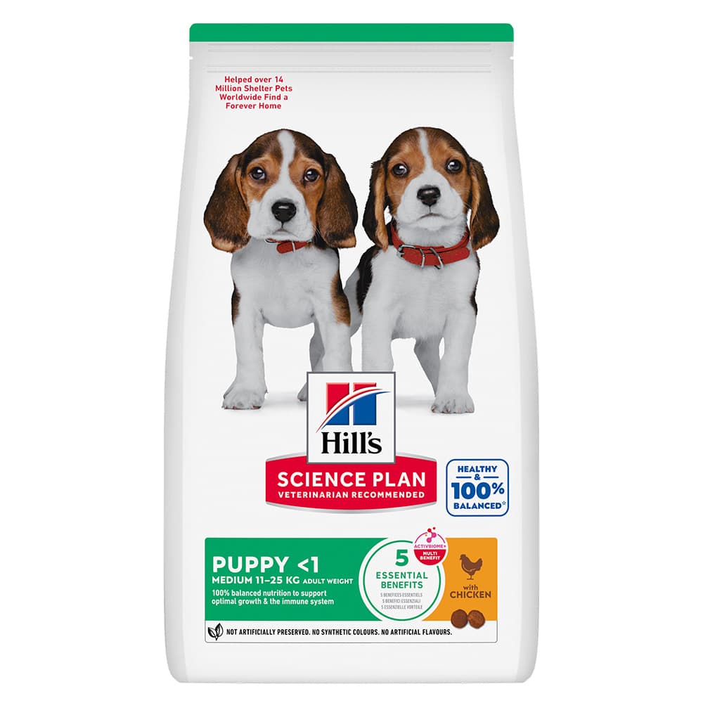 Hills Puppy Medium Breed Chicken 2.5kg