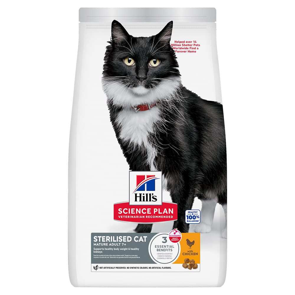 Hills Cat Mature Sterilised 3kg