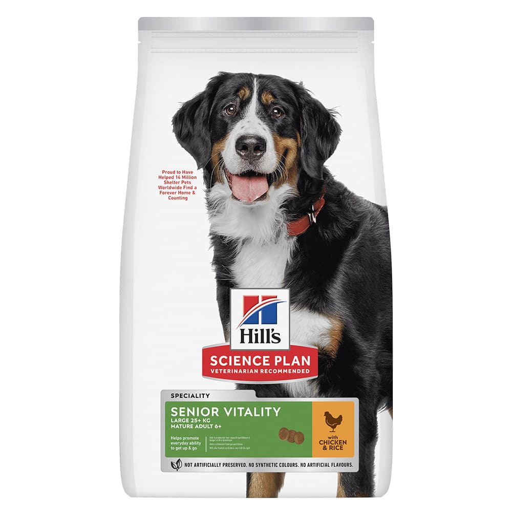 Hills Dog Senior Vitality Large Breed 14kg