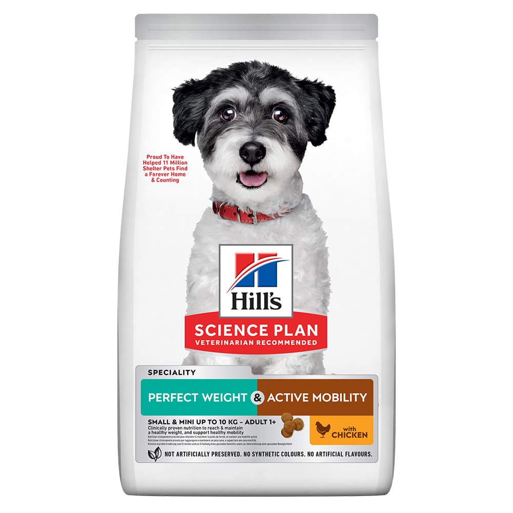 Hills Dog Perfect Weight & Active Mobility Small & Mini 1.5kg
