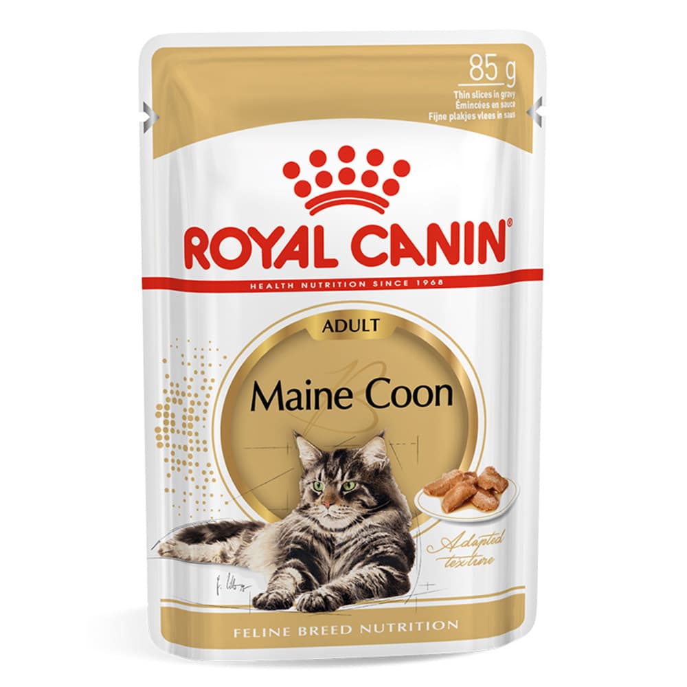 Royal Canin Maine Coon Adult Chunks In Gravy 85g